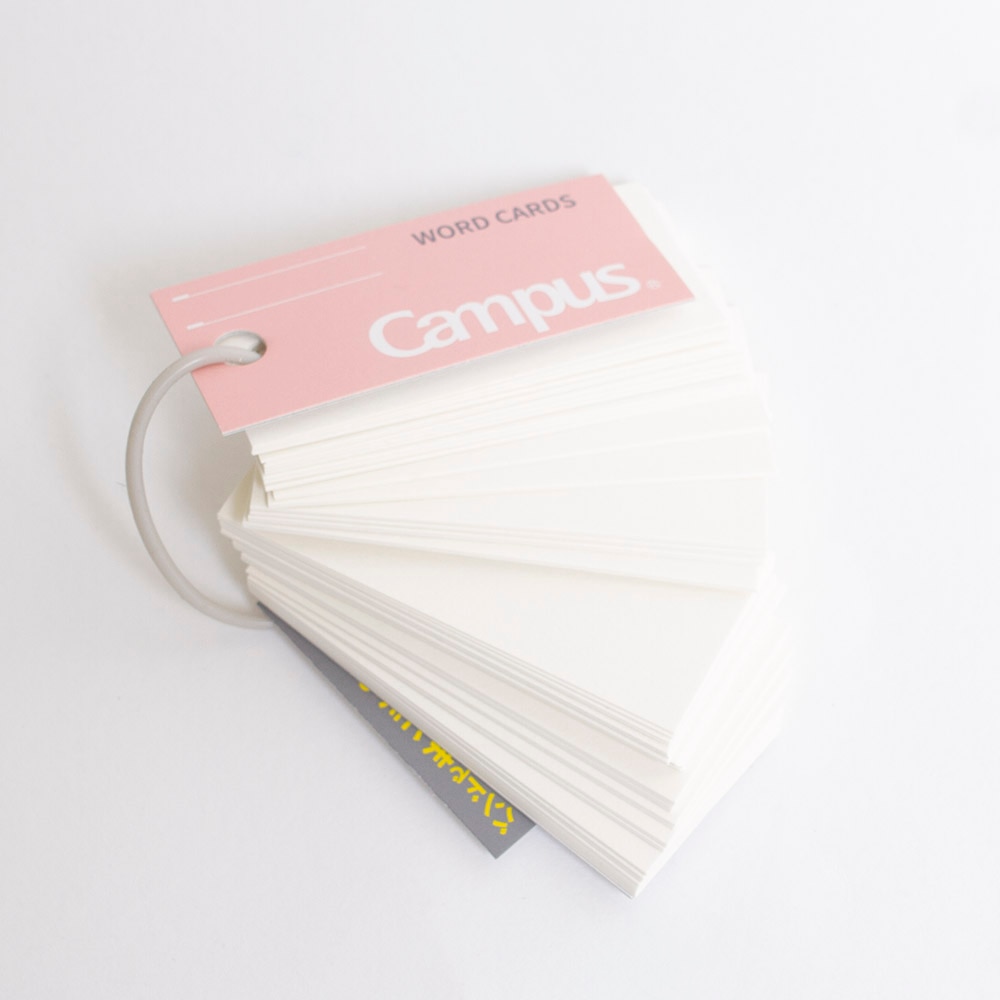 Pink, Index/Flash Cards, Art & School, Kokuyo, Word Cards, 699223